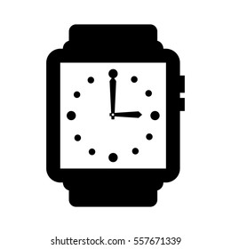 masculine hand watch icon vector illustration design