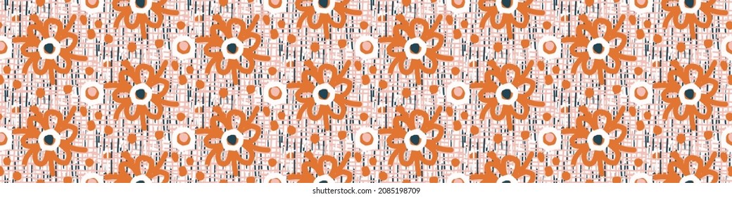 Masculine irregular seamless border. Speckled simple shape for digital scrapbook paper and repeatable men gift wrap design in vector.