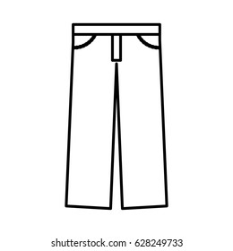 masculine pants clothes icon