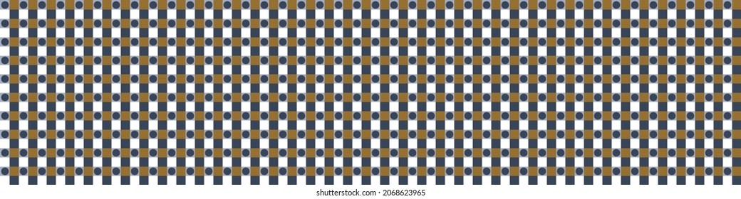 Masculine seamless border. Speckled simple shape for digital scrapbook paper and repeatable men gift wrap design in vector.