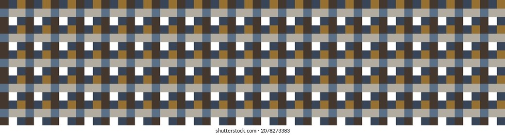 Masculine seamless border. Speckled simple shape for digital scrapbook paper and repeatable men gift wrap design in vector.