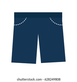 masculine short clothes icon