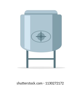 Icono de un juego de máscaras. Imagen del cliente de cervecería aislada en fondo blanco