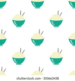 Mashed potatoes icon