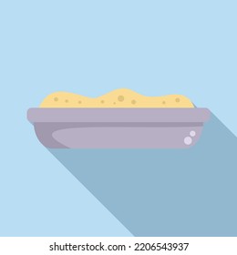 Mashed Potatoes Icon Flat Vector. Potato Food. Dish Butter