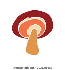 Handgezeichnetes Element aus dem Maschenraum. Vektorgrafik.