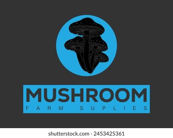 Mashroom logo collection design vector