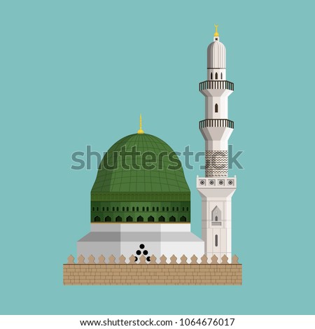 masjid e nabvi vector