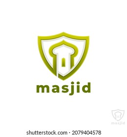 Masjid - Islamic Mosque logo Template