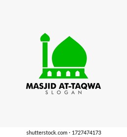 Masjid Logo Design Template Concept