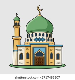 Masjid Mosque Clip art Vector Ramadhan