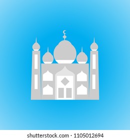 masjid or mosque vector illustration