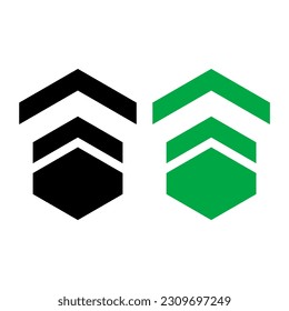 Masjid or prayer room signs. Can also be used for qibla sign.