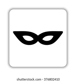 mask  - black vector icon