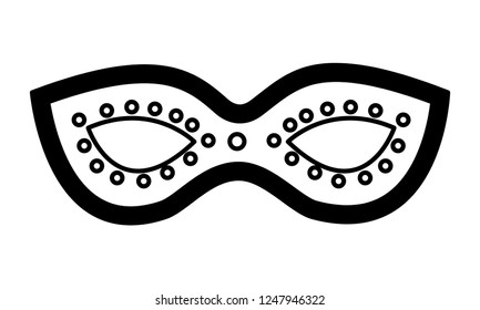 mask carnival celebration icon