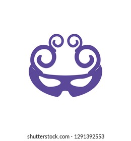 mask carnival celebration icon