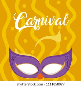 Mask carnival concept