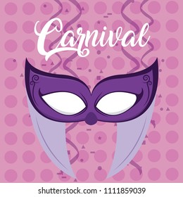 Mask carnival concept