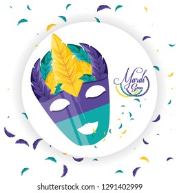 mask carnival of mardi gras celebration