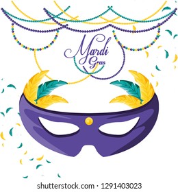 mask carnival of mardi gras celebration