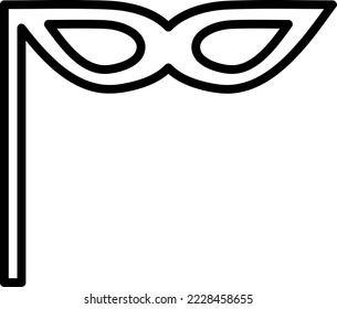 Mask design trendy vector illustration on white background..eps
