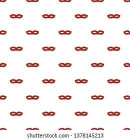 Mask for face pattern seamless vector repeat for any web design