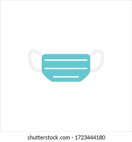 Mask Flat Design Icon Vector
