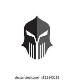 mask gladiator vector  illustration template design