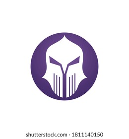 diseño de ilustraciones vectoriales de gladiador de máscara