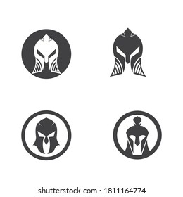 mask gladiator vector  illustration template design