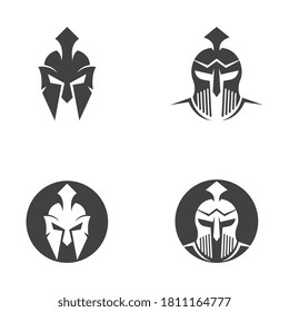 mask gladiator vector  illustration template design