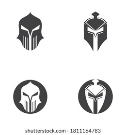 diseño de ilustraciones vectoriales de gladiador de máscara