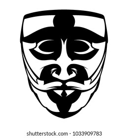 mask for hackers logo