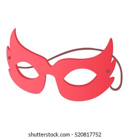 Mask icon. Cartoon illustration of mask vector icon for web