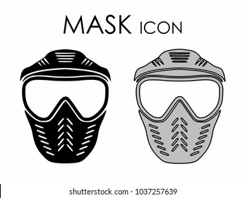 Mask icon colored