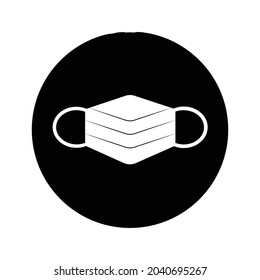 Vector de diseño de icono de máscara