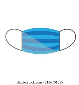 mask icon design template isolated