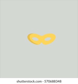 mask icon flat design
