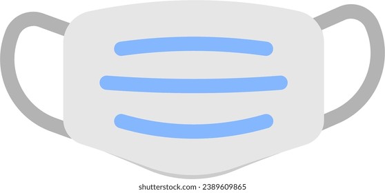 mask icon in health and medical package