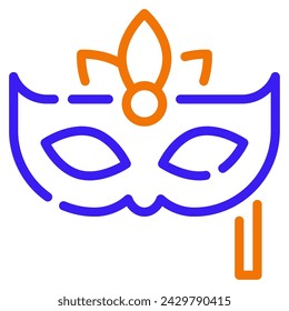 Mask icon illustration for web, app, infographic, etc