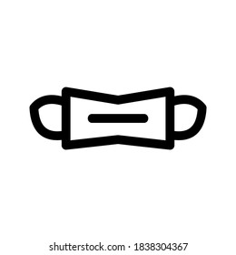 Mask icon or logo isolated sign symbol vector illustration - high quality black style vector icons

