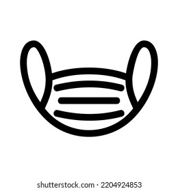 mask icon or logo isolated sign symbol vector illustration - high quality black style vector icons
