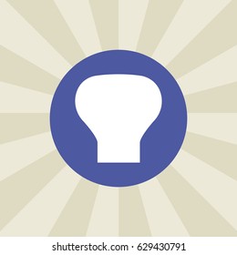 mask icon. sign design. background