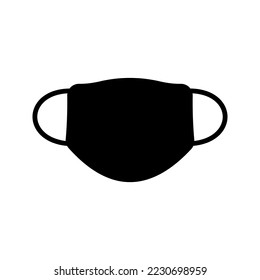 Mask icon. sign for mobile concept and web design. vector illustration