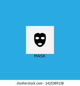 mask icon sign signifier vector