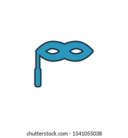 Mask icon. Simple element from party icon icons collection. Creative Mask icon ui, ux, apps, software and infographics.