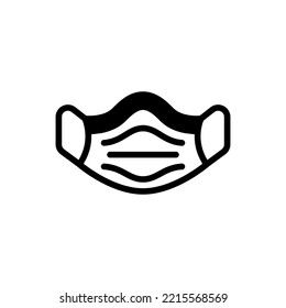 Mask icon (Simple vector illustration)