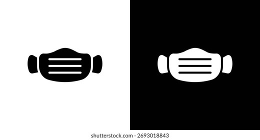 Mask icon symbol infographics website design, logo, app, UI