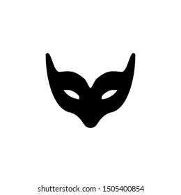 Mask icon. Theater costume symbol