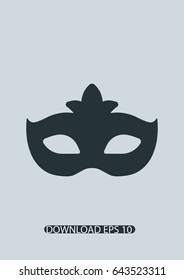 Mask icon, Vector